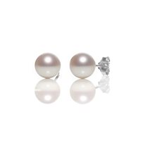 Earrings Promesse Woman Famiglia in White Gold Perla ORFW4-45